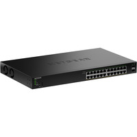 Netgear Smart Managed Essentials Switch (GS324TPv2), Interruttore Nero
