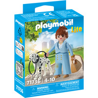 PLAYMOBIL My Life Manager con Dalmata, Giochi di costruzione 