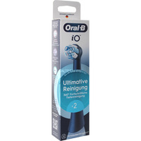 Procter & Gamble Oral-B iO Ultimative Reinigung 2er, Testina Nero, 2 pz, Nero, 3 mese(i), Oral-B, iO, 212 mm