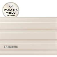 SAMSUNG MU-PE1T0K 1000 GB Beige, Disco a stato solido beige, 1000 GB, USB tipo-C, 3.2 Gen 2 (3.1 Gen 2), 1050 MB/s, Protezione della password, Beige