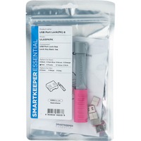 SMARTKEEPER Blocco porta USB-A ESSENTIAL (UL03) + Chiave di blocco base (U03), Serratura da infilare 