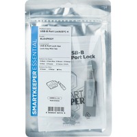 SMARTKEEPER ESSENTIAL USB-B Port Lock (BL04) + Lock Key Mini (U04), Serratura da infilare 