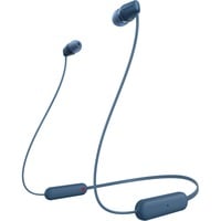 Sony WI-C100 Auricolare Wireless In-ear Musica e Chiamate Bluetooth Blu, Cuffie blu, Wireless, Musica e Chiamate, 20 - 20000 Hz, 20 g, Auricolare, Blu