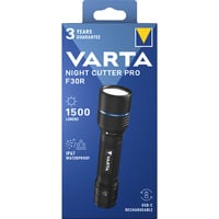 VARTA Night Cutter Pro F30R, Torcia elettrica Nero