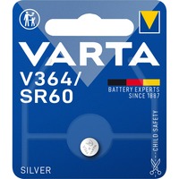 Varta -V364 Batterie per uso domestico Batteria monouso, SR60, Ossido d'argento (S), 1,55 V, 1 pz, 20 mAh