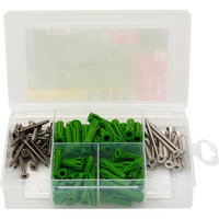fischer Profi-Box Spreizdübel SX Plus Green, Tassello verde chiaro