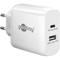 goobay 65412, Caricabatterie bianco