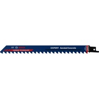 Bosch Expert 2608900408 Lama per seghetto alternativo Carburo 1 pz, Lama per sega Lama per seghetto alternativo, Calcestruzzo cellulare, Carburo, Blu, 17,5 cm, 8,5 mm