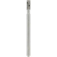 Dremel Punta diamantata per vetro Ø 3,2 mm, Trapano argento