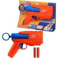 Hasbro N Series Ward, blaster con 2 dardi N1, giocattoli per bambini e bambine dagli 8 anni in su, Blaster per freccette blu/Orange, blaster con 2 dardi N1, giocattoli per bambini e bambine dagli 8 anni in su, Blaster giocattolo, 8 anno/i, 99 anno/i, 174 g