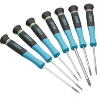 Hazet Set di cacciaviti elettronici 811EL/7, 7 pezzi, Cacciavite Nero/Blu