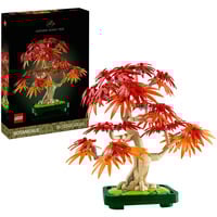 Botanicals 10348 Bonsai di Acero Rosso Giapponese, Pianta Artificiale con Foglie e Vaso Costruibile, Regalo per Adulti, Giochi di costruzione