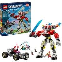 LEGO DREAMZzz Mech tigre di Cooper e Bolide di Zero, Giochi di costruzione Set da costruzione, 9 anno/i, Plastica, 1006 pz, 1,62 kg