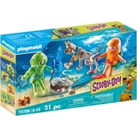 PLAYMOBIL SCOOBY-DOO! Adventure with Ghost of Captain Cutler 5 anno/i, Multicolore, Plastica