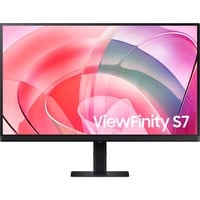 Samsung Monitor HRM ViewFinity S7 - S70D da 27'' UHD Flat, Monitor LED Nero, 68,6 cm (27"), 3840 x 2160 Pixel, 4K Ultra HD, LCD, 5 ms, Nero