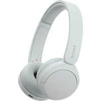 Sony Cuffie Bluetooth wireless WH-CH520 - Durata della batteria fino a 50 ore con ricarica rapida, stile on-ear - Bianco bianco, stile on-ear - Bianco, Wireless, Musica e Chiamate, 147 g, Auricolare, Bianco