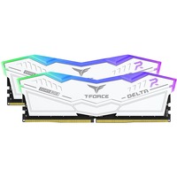 Team Group T-FORCE DELTA RGB memoria 32 GB 2 x 16 GB DDR5 5600 MHz bianco, 32 GB, 2 x 16 GB, DDR5, 5600 MHz, 288-pin DIMM