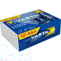 VARTA Batteria Longlife Power LR03 Box, AAA (Micro) 