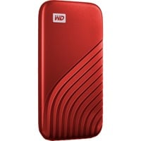 WD My Passport 2000 GB Rosso rosso, 2000 GB, USB tipo-C, 3.2 Gen 2 (3.1 Gen 2), 1050 MB/s, Protezione della password, Rosso