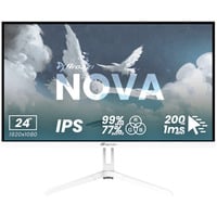 Arozzi Nova 24T1K200, Monitor di gioco bianco