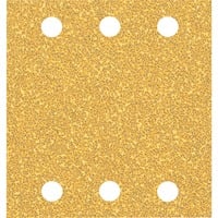 Bosch 2 608 900 890 fornitura per utensili rotanti per molatura/levigatura Legno Carta abrasiva, Foglio abrasivo Carta abrasiva, Legno, Bosch, Marrone, Rettangolare, 115 mm