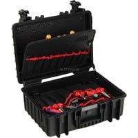 KNIPEX Valigetta porta attrezzi "Robust23 Start" Elettro, 24 pezzi, Set di strumenti Nero