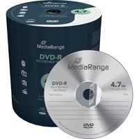 MediaRange MR442 DVD vergine 4,7 GB DVD-R 100 pz, Supporti vergini DVD 4,7 GB, DVD-R, 100 pezzo(i)