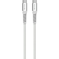 Nevox Cavo USB 2.0, connettore USB-C > connettore USB-C 48V / 5A bianco