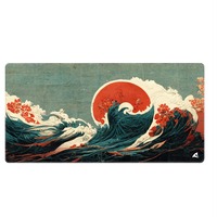 Sharkoon SKILLER SGP40 D2, Gioco mouse pad Color foglia di tè/multi colorata