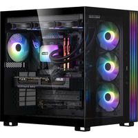ALTERNATE Gaming-PC Window Edition • RTX 5080 • Intel® Core™ Ultra 7 265KF • 32 GB RAM, PC Gaming Nero/trasparente