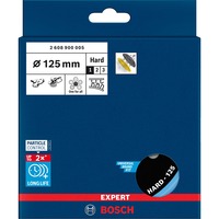Bosch Expert 2 608 900 005 fornitura per utensili rotanti per molatura/levigatura Platorello per disco abrasivo, Platorello per levigatrice Nero, Platorello per disco abrasivo, Bosch, Nero, Blu, Rotondo, 12,5 cm, 1 pz