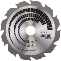 Bosch ‎2608640633 lama circolare 30,5 cm 1 pz, Lama per sega Legno, 30,5 cm, Bosch, 448 g, 1 pz