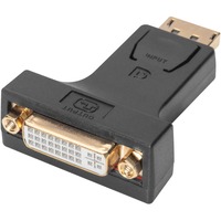 Digitus Adattatore DisplayPort Nero, DP, DVI-I, (24+5), Nero