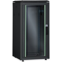 Digitus Armadio di rete serie Unique - 800x1000 mm (Largh. x Prof.), IT armadio Nero, Rack indipendenti, 26U, 800 kg, Gestione dei cavi ottimizzata, Nero
