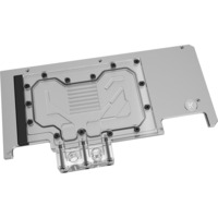 EKWB EK-Quantum Vector Strix RTX 3080/3090 Active Backplate D-RGB - Plexi argento/trasparente