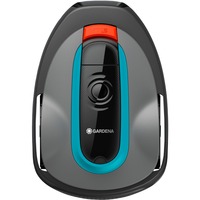 GARDENA SILENO city Tagliaerba robotizzato Batteria Nero, Blu, Grigio, Robot tagliaerba grigio/Turchese, Tagliaerba robotizzato, 600 m², 16 cm, 2 cm, 5 cm, Trazione posteriore