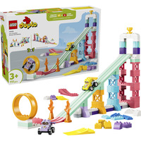 LEGO DUPLO Town Rampe creative con piccole macchinine Set 3 in 1, Giochi di costruzione 