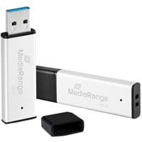 MediaRange High Performance 128 GB, Chiavetta USB argento/Nero
