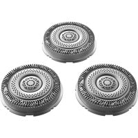 Philips SHAVER Serie 9000 SH91 SH91/50 Testine di rasatura di ricambio, Testina di rasatura argento, Lama per rasatura, 3 testina/e