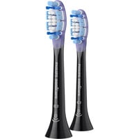 Philips Sonicare G3 Premium Cura delle Gengive HX9052/88, confezione da 2, Testina Nero/Viola
