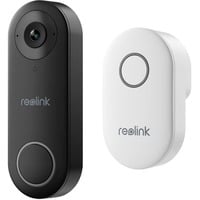 Reolink D340W Nero, Bianco, Campanello per porte Nero, Nero, Bianco, IP65, Parete, 2-vie, MicroSD (TransFlash), 256 GB