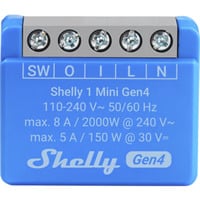 Shelly 1 Mini Gen4, Relè blu