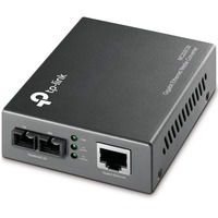TP-Link MC200CM V3 convertitore multimediale di rete Interno 1000 Mbit/s 850 nm Modalità multipla Nero grigio, 1000 Mbit/s, IEEE 802.3ab, IEEE 802.3x, IEEE 802.3z, Gigabit Ethernet, 1000 Mbit/s, 1000BASE-FX, 1000BASE‑SX, Cat6
