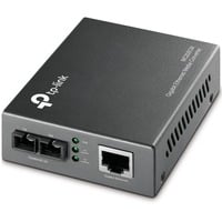 TP-Link Omada MC200CM convertitore multimediale di rete 1000 Mbit/s 850 nm Modalità multipla Nero grigio, 1000 Mbit/s, IEEE 802.3ab, IEEE 802.3i, IEEE 802.3u, IEEE 802.3z, Gigabit Ethernet, 10,100,1000 Mbit/s, Full, Half, Cat5, Cat5e