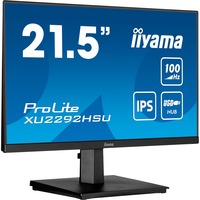 iiyama XU2292HSU-B6, Monitor LED Nero (opaco)