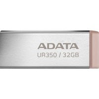 ADATA UR350-32G-RSR/BG, Chiavetta USB nichel/marrone