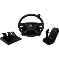 Aerosoft Truck & Bus Wheel System, Set simulatore Nero