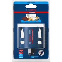 Bosch 2 608 900 475 sega per trapano 1 pz, Sega a tazza Singolo, Trapano, Mattone, Cartongesso, Truciolato, Piastrelle morbide in ceramica, Legno dolce, Nero, Blu, Rosso, Punta a carburo di tungsteno (TCT), 6 cm