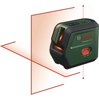 Bosch Laser a linee incrociate UniversalLevel 2 UNI Set, Attraversare la linea laser verde