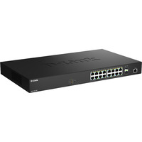D-Link DMS-1250-18P/E switch di rete Gestito L2 2.5G Ethernet (100/1000/2500) Supporto Power over Ethernet (PoE) Nero, Interruttore Nero, Gestito, L2, 2.5G Ethernet (100/1000/2500), Supporto Power over Ethernet (PoE), Montaggio rack